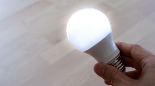 店舗照明で活用する電球